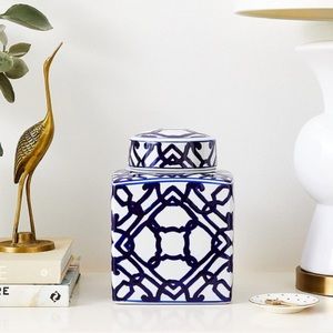 Large Decorative Ginger Jar